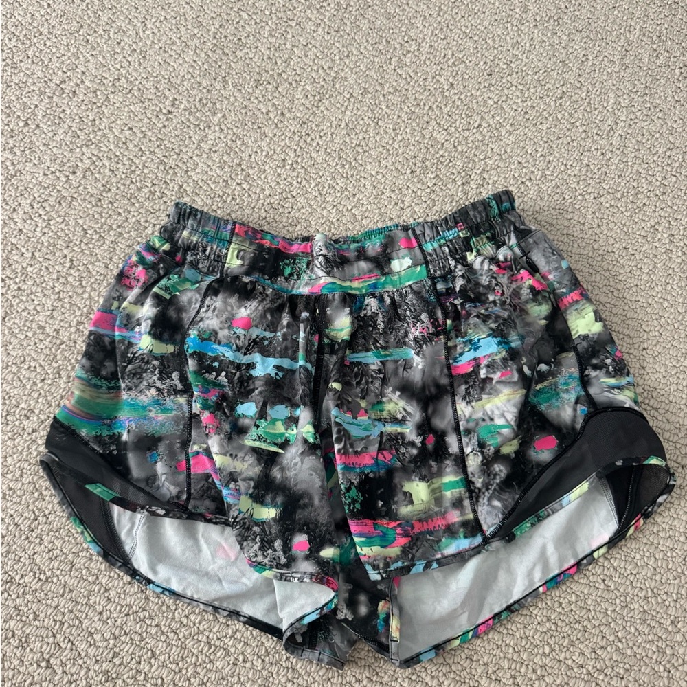 Colorful Lululemon Hotty Hot Shorts